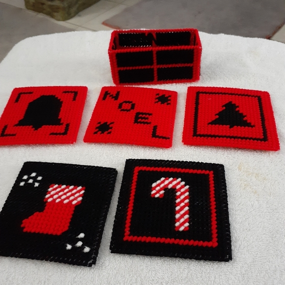 ❤️Christmas coasters - Picture 2 of 3